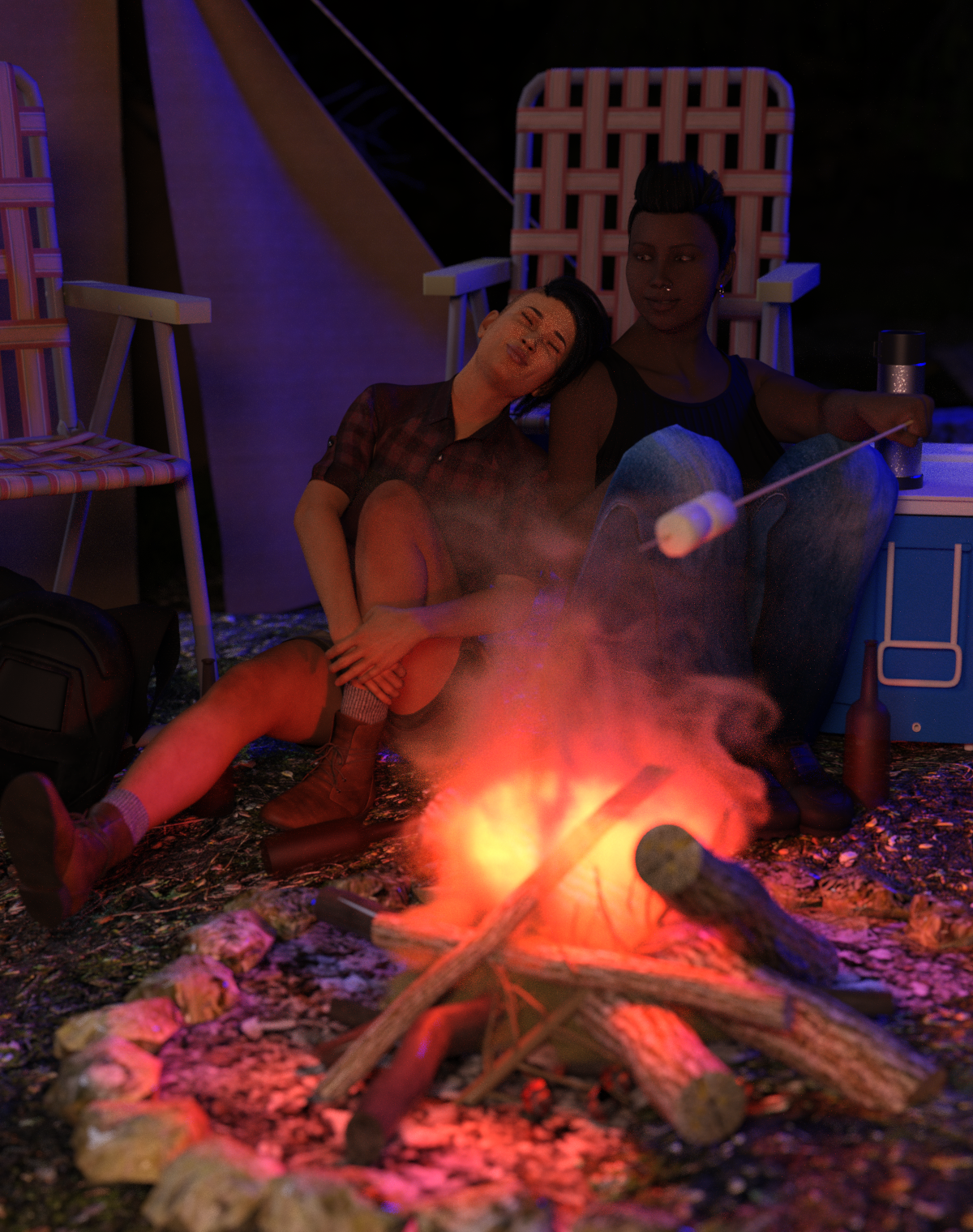 SeptRender 2022: Camping Trip