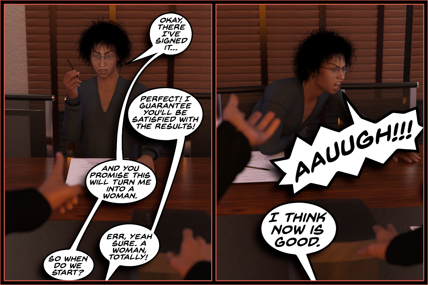 Patreon Reward: Read the Fine Print (1/4)