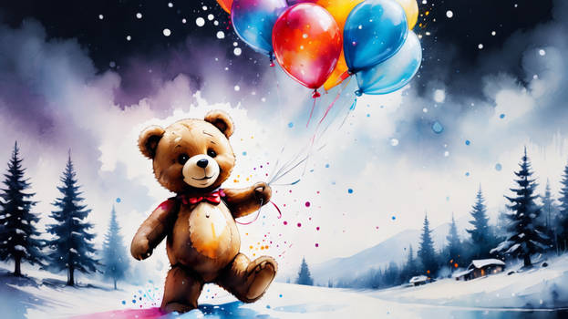 Teddy bear Christmas Day