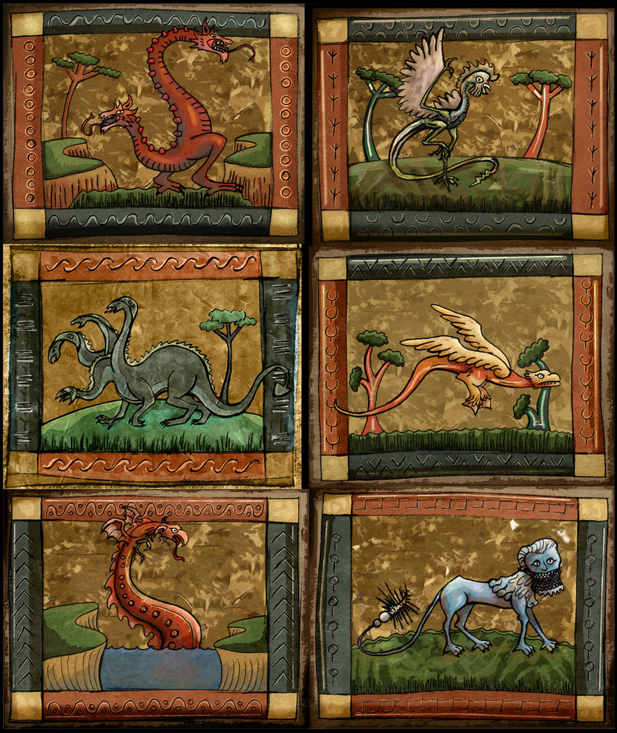 Medieval Bestiary by Cique on DeviantArt