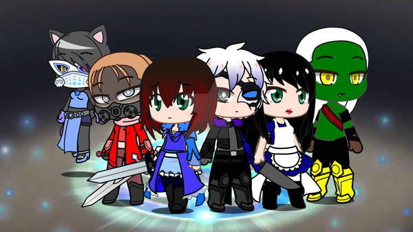 Team Fallen angels-chibis by Ree-BlaRose on DeviantArt