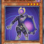 Next HERO Portal Gardna (YuGiOh card w/frame)