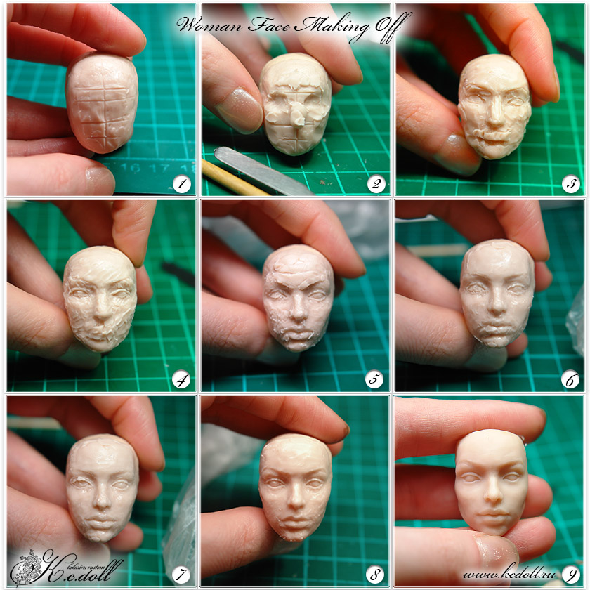 Sculpting woman face tutorial by Kularien on DeviantArt