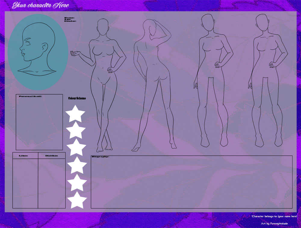 YCH Character sheet