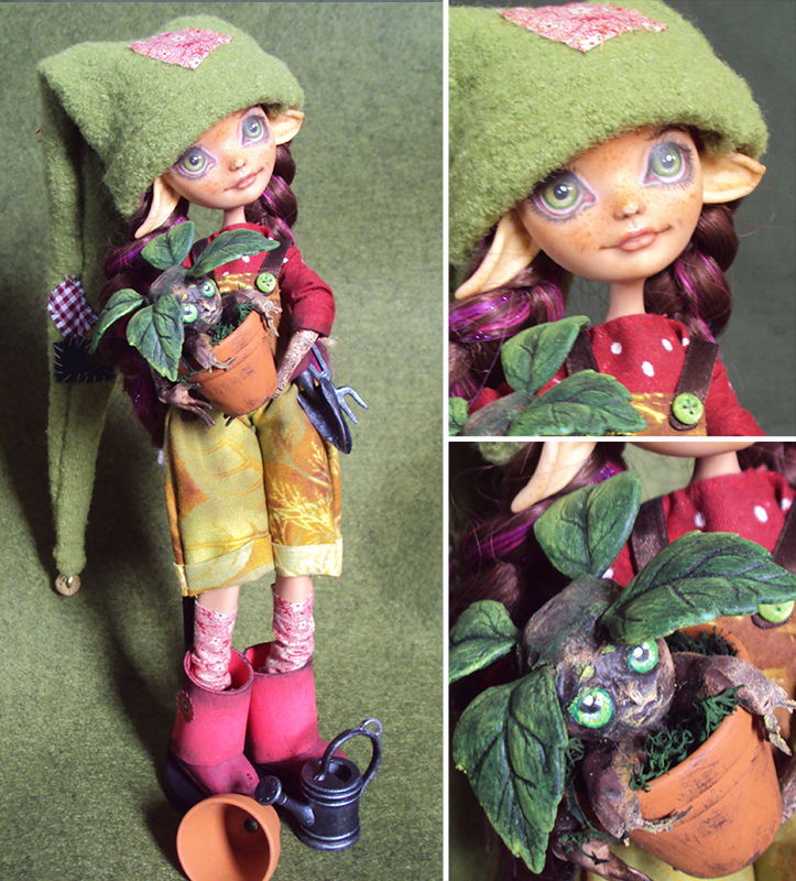 little gardener - Briar Rose custom