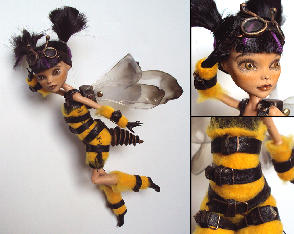 Steampunk-Wasp - Monster High custom