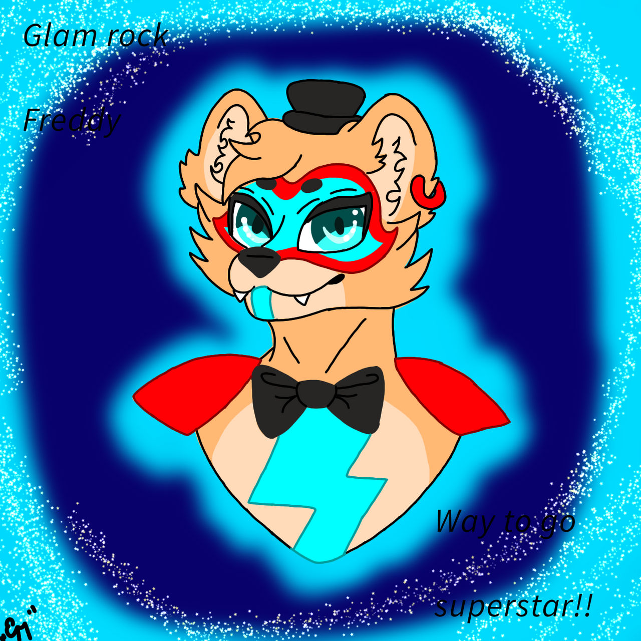 Glam rock Freddy by GalaxyLaver on DeviantArt