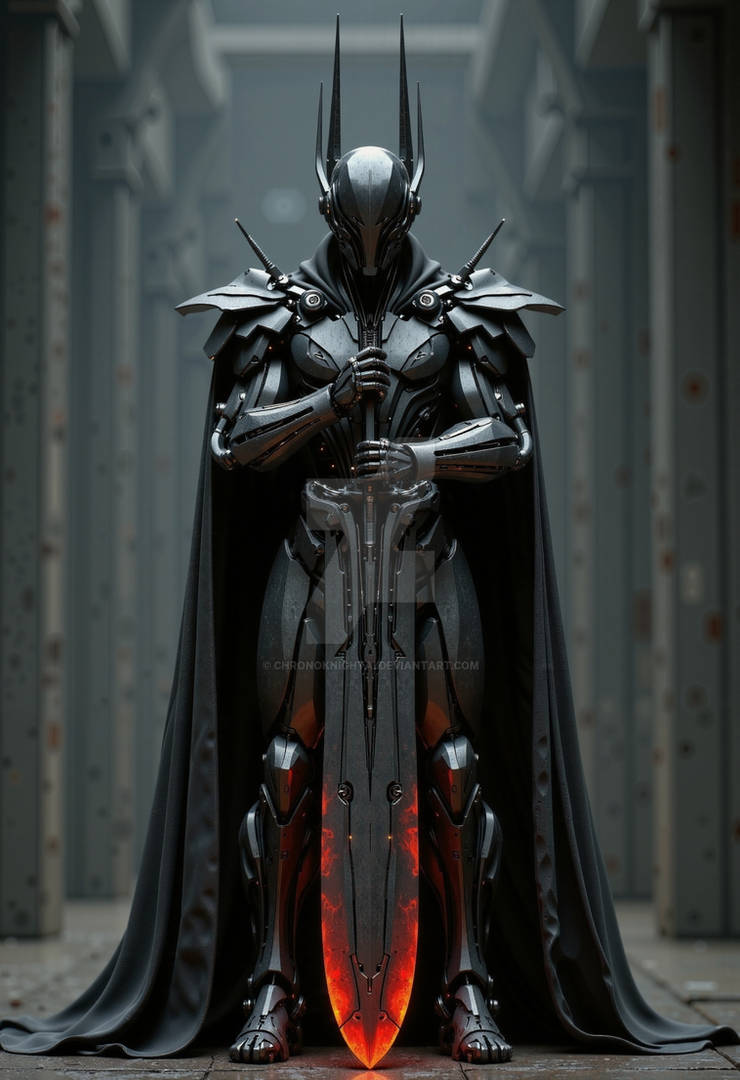 Faceless Android by ChronoKnightAI on DeviantArt