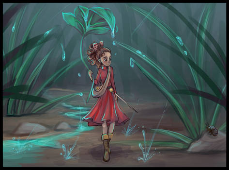 Arrietty in the Rain