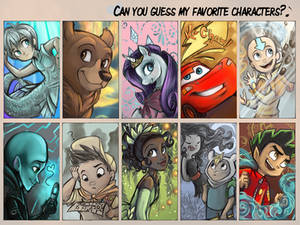 Favorite Characters Meme 2