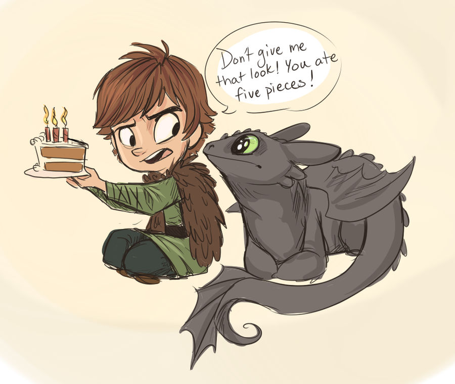 Happy Birthday Hiccup by sharkie19