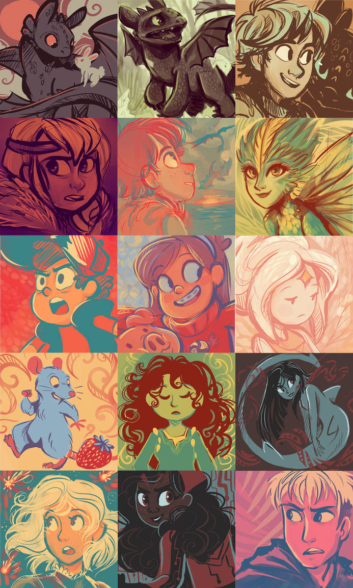 Color Palette Meme 2 by sharkie19 on DeviantArt