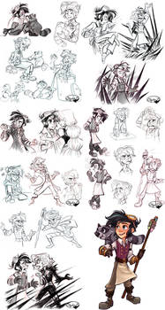 Varian Sketchdump (Spoilers)