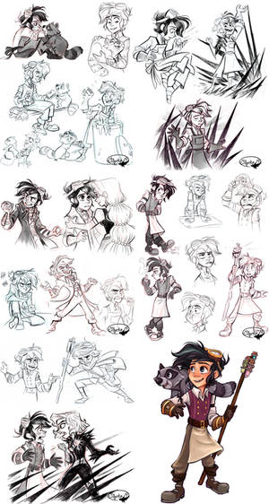Varian Sketchdump (Spoilers)