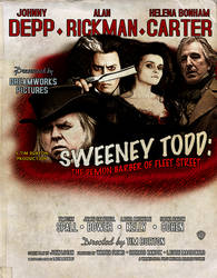 1940s-Style ''Sweeney Todd'' Movie Poster