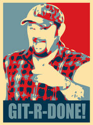 Larry The Cableguy: Git-R-Done