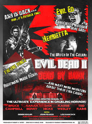 Evil Dead II Grindhouse Poster by MadamBlackWolf