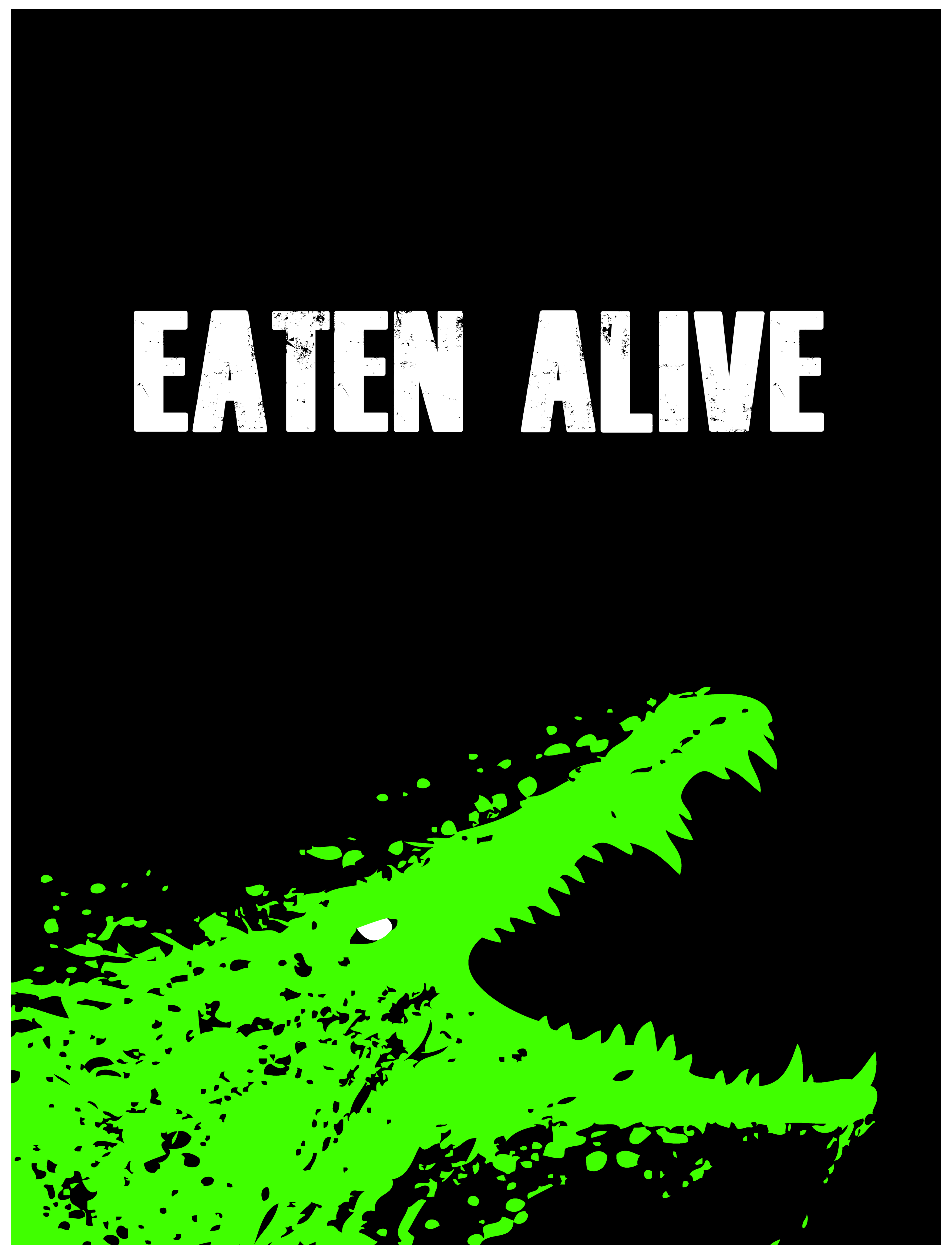 Eaten Alive Minimalist Poster