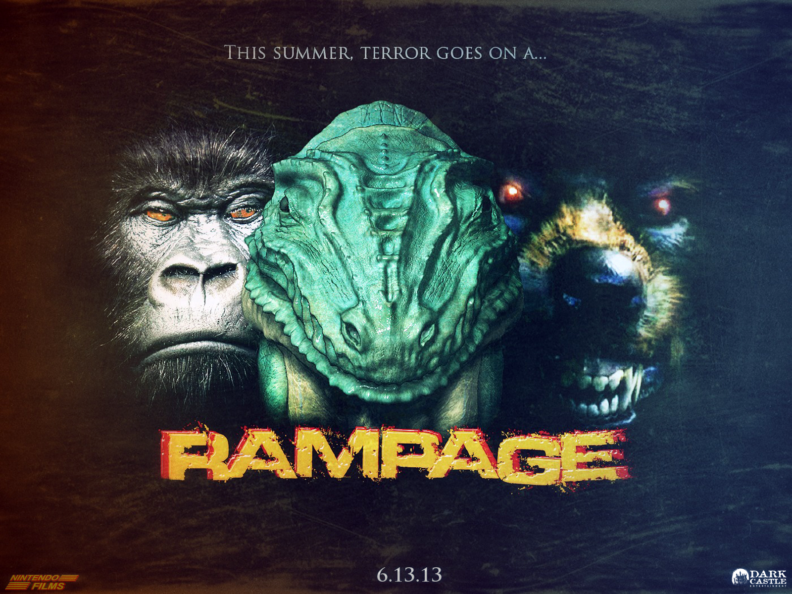 Rampage: The Movie Poster (Fan Made)