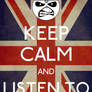 Keep Calm and Listen to Iron Miaden Poster