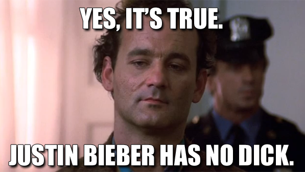 Peter Venkman: Justin Bieber Has No Dick