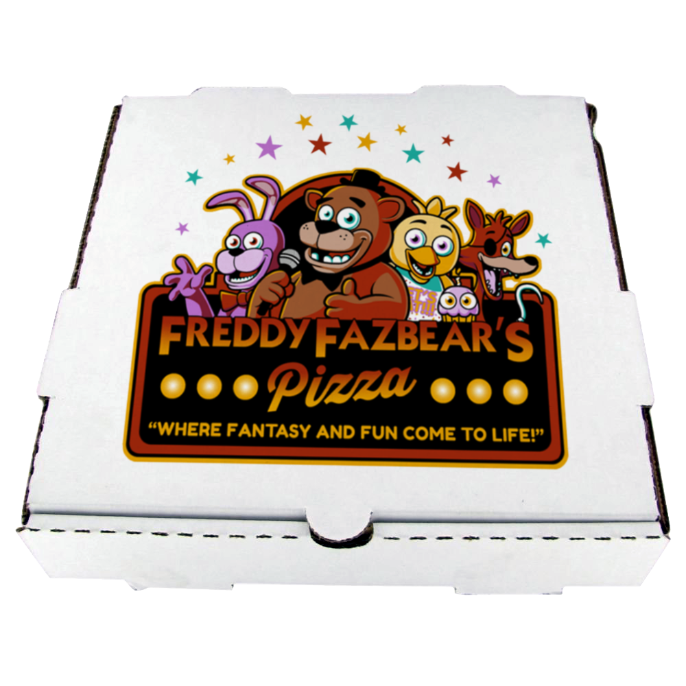 FNAF Pizza Box from Regal. : r/fivenightsatfreddys