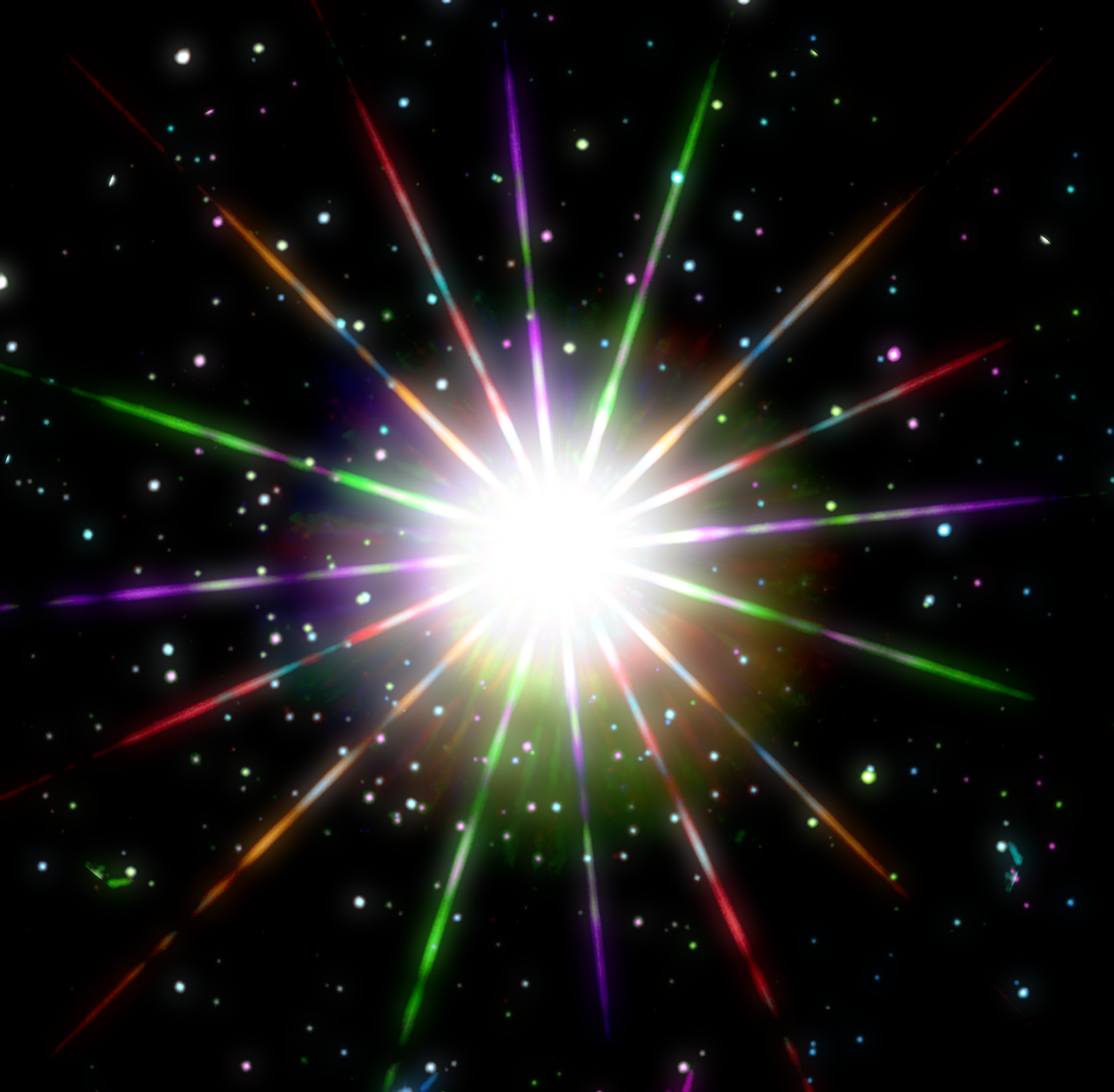 Rainbow Alpha Centauri Star