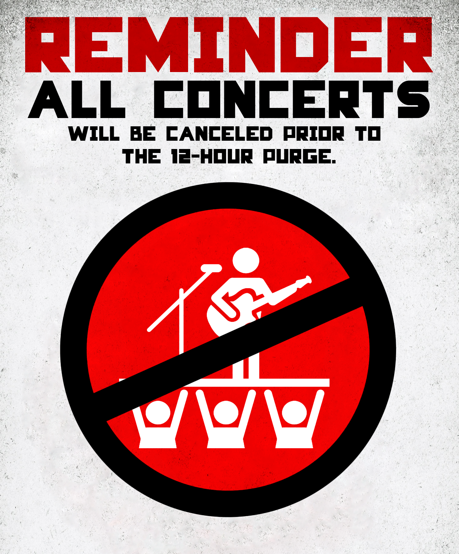 Purge Reminder: Concerts