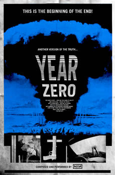 Nine Inch Nails Year Zero Cinema-Style Poster