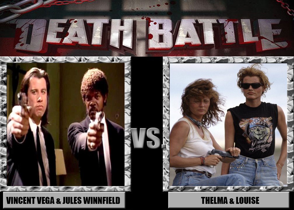 Death Battle: Vega + Winnfield Vs. Thelma + Louise