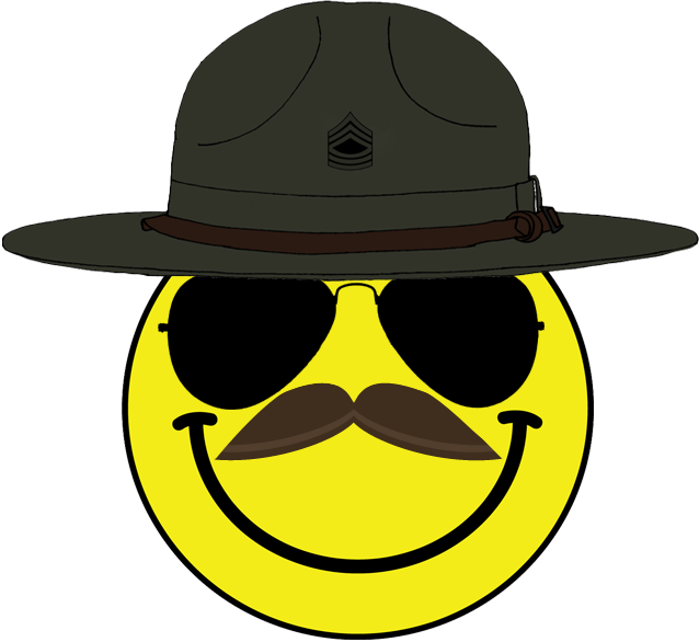 Sgt. Slaughter Smiley Emoticon