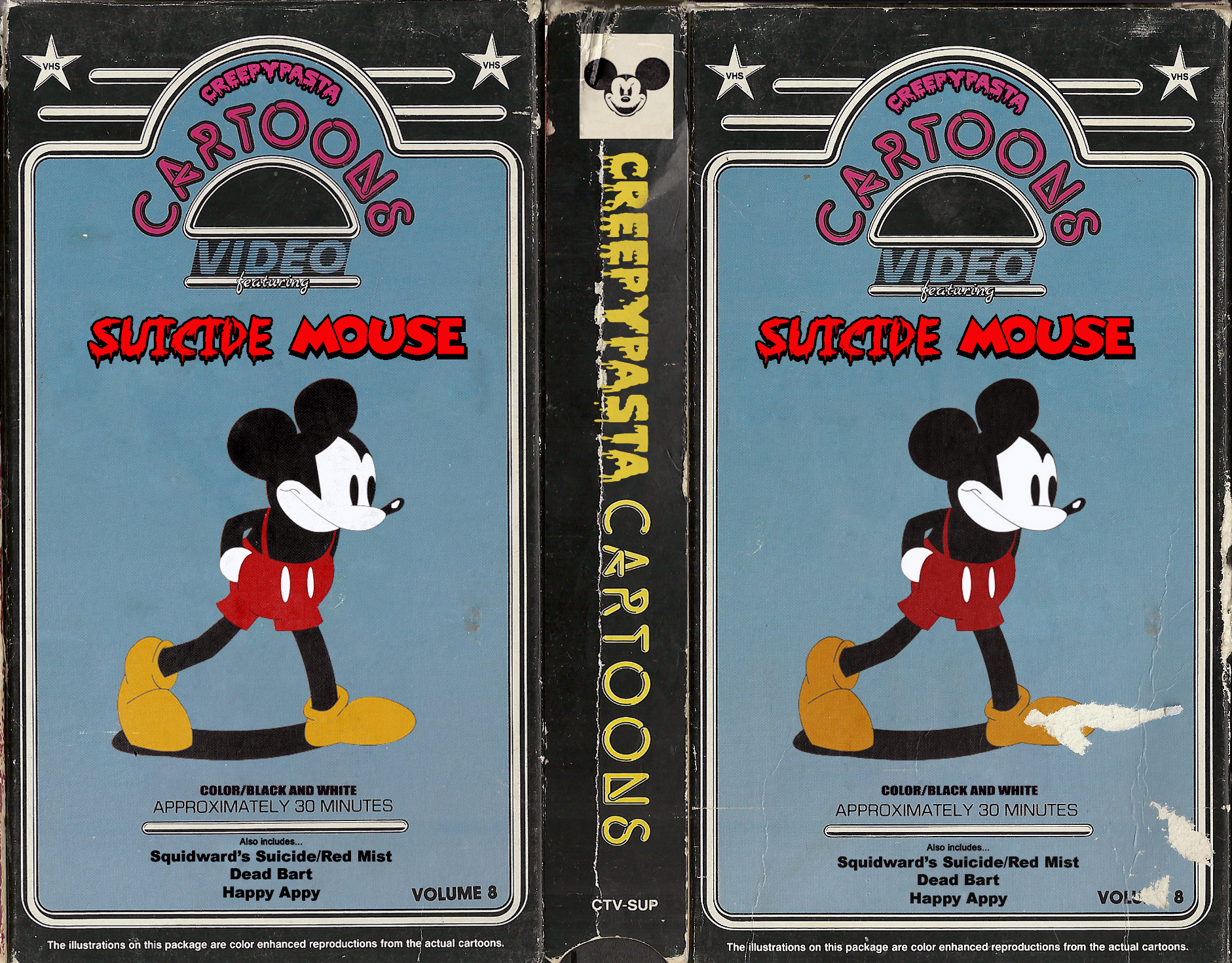 Suicide Mouse VHS Cover