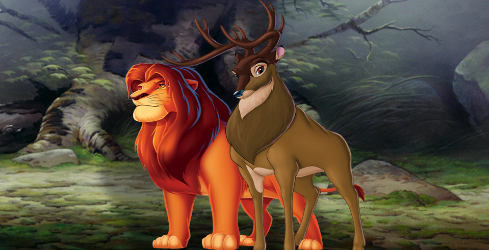 Disney Crossovers: Mufasa and Bambi's Father