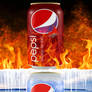 Fire and Ice Pepsi Ad (Concept/Mockup)