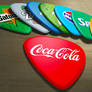 Beverage Logo Guitar Picks