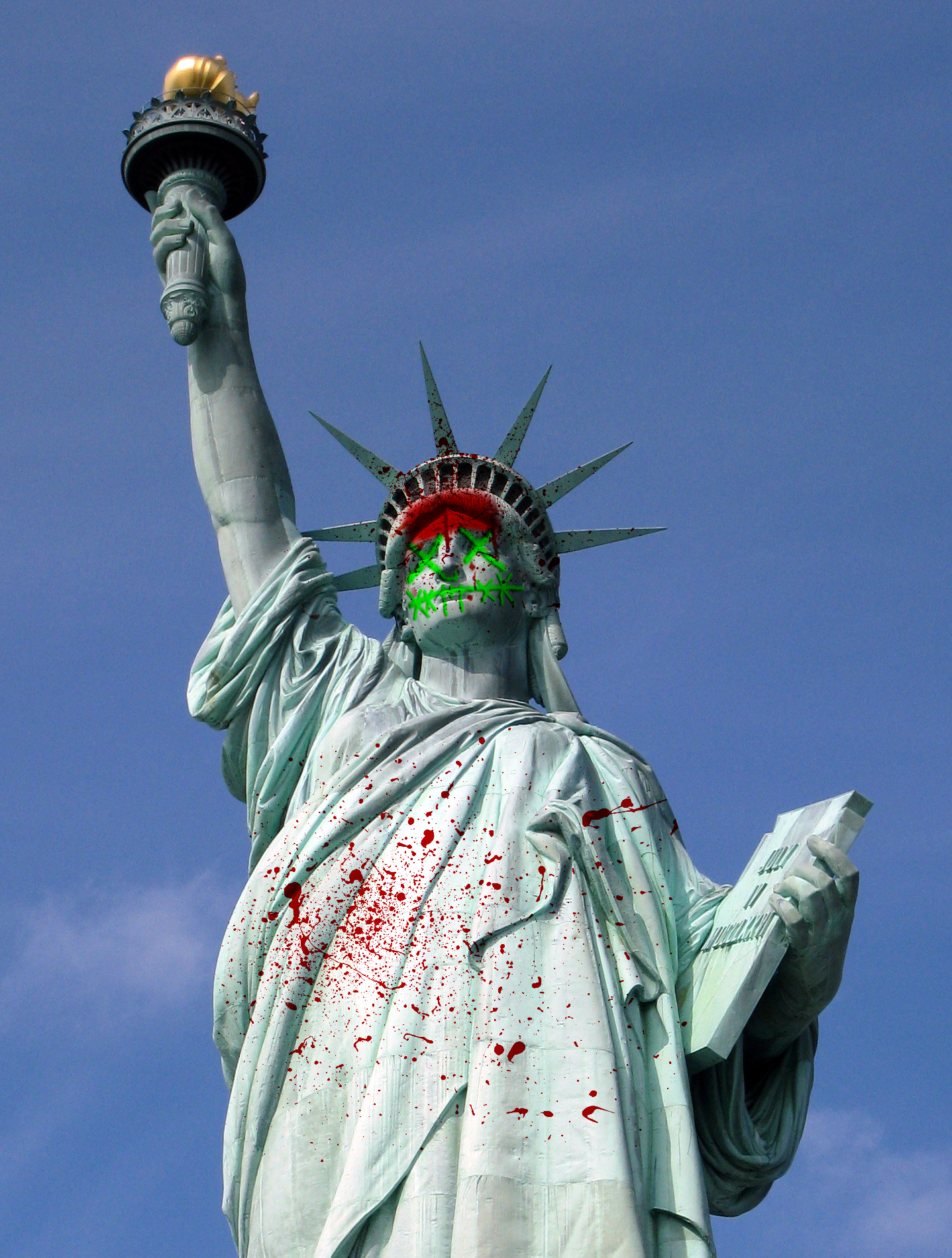 The Purge Election Year Statue Of Liberty By FearOfTheBlackWolf On.