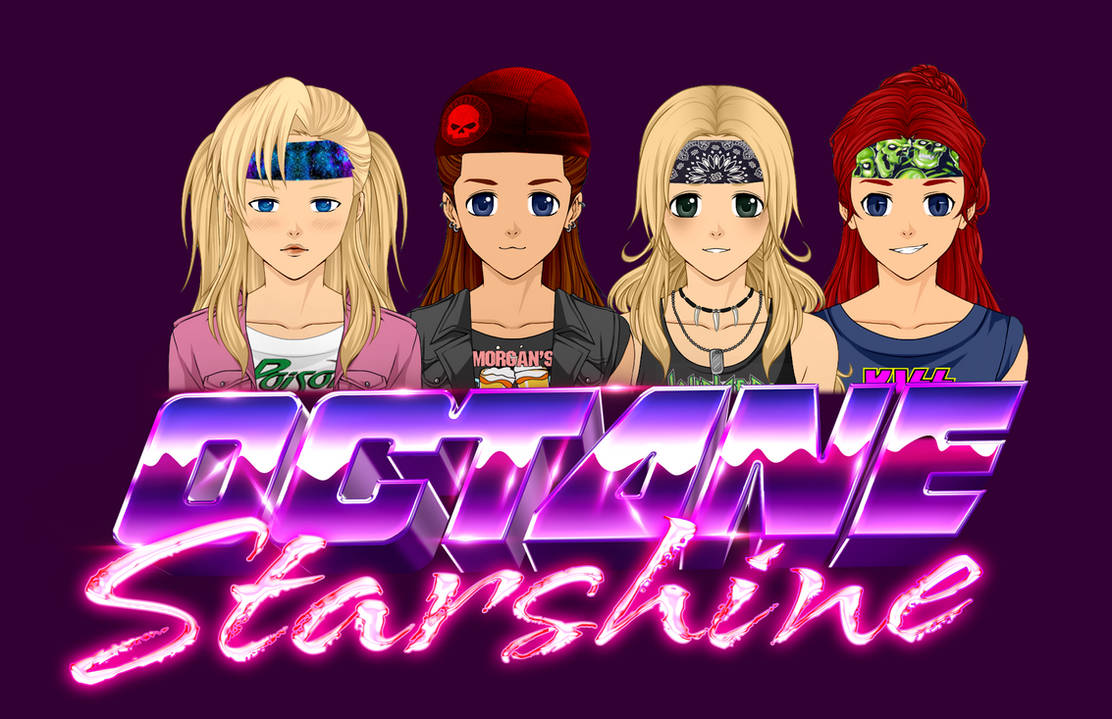 Octane Starshine (Glam Metal Band) by TheLadyBlackWolf on DeviantArt