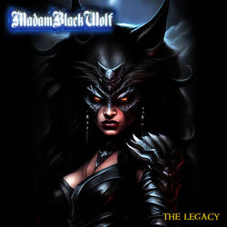 MadamBlackWolf Epic Metal Album Name Logo