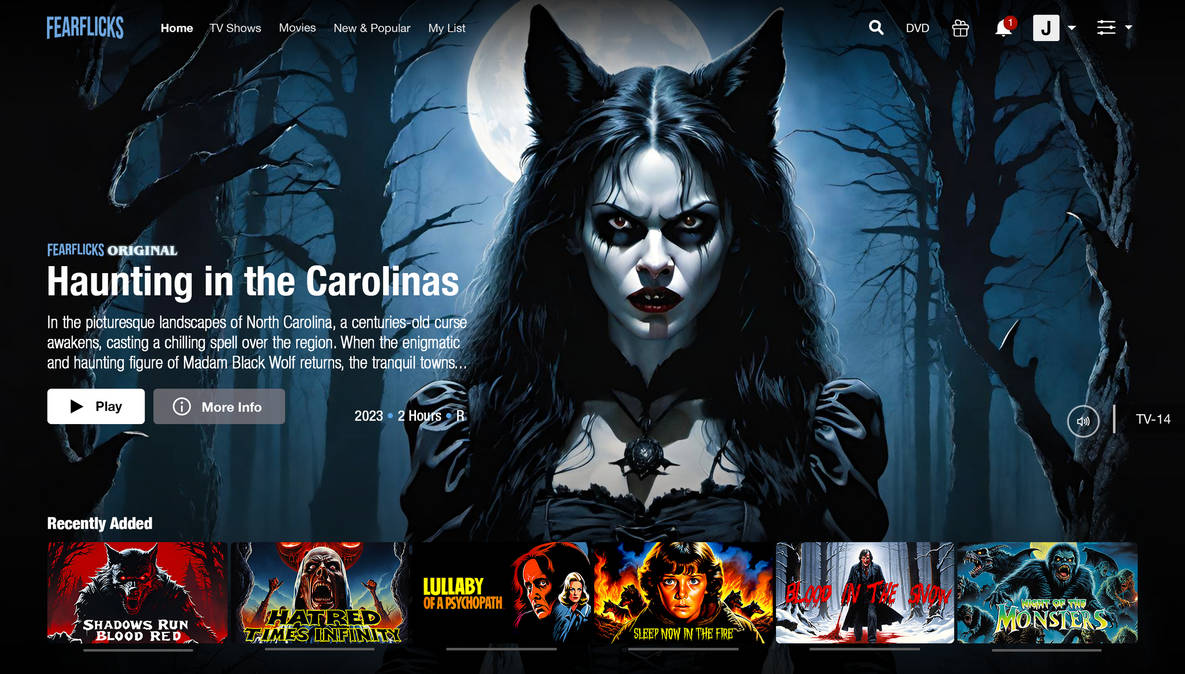 Madam Black Wolf: ''Haunting in the Carolinas''