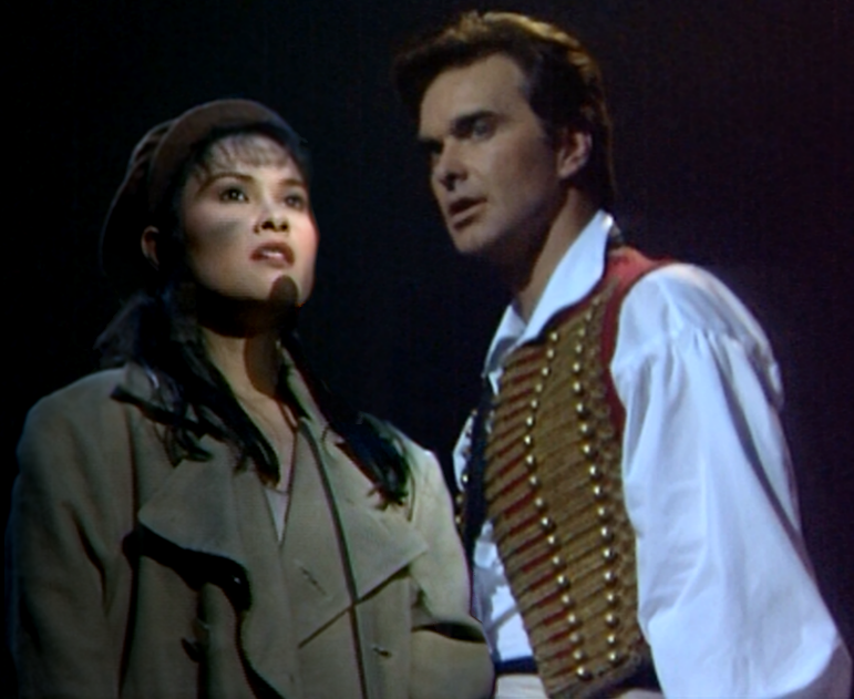 Eponine and Enjolras