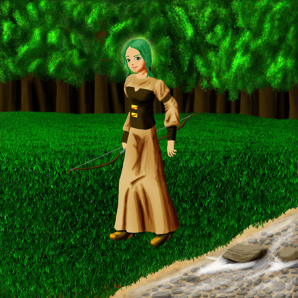 Runscape character by HollyRoseBriar on DeviantArt