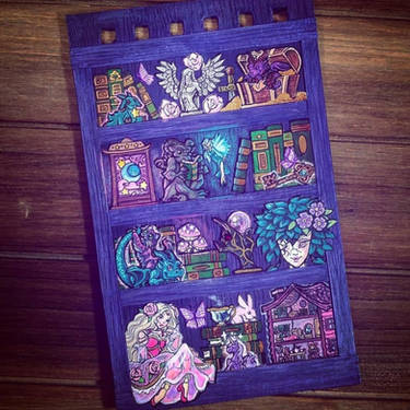 completed my sketchbook cover by princesscookiecat682 on DeviantArt