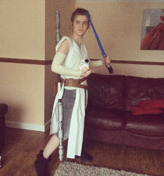 Might start posting back here here's me as Rey