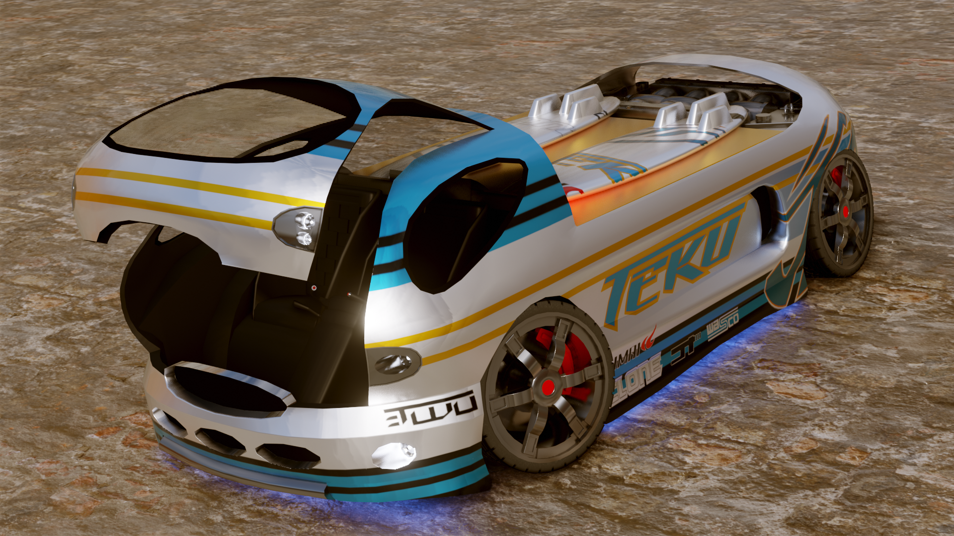 AcceleRacers Teku Deora II V7.5 Front by ValkenVugen on DeviantArt