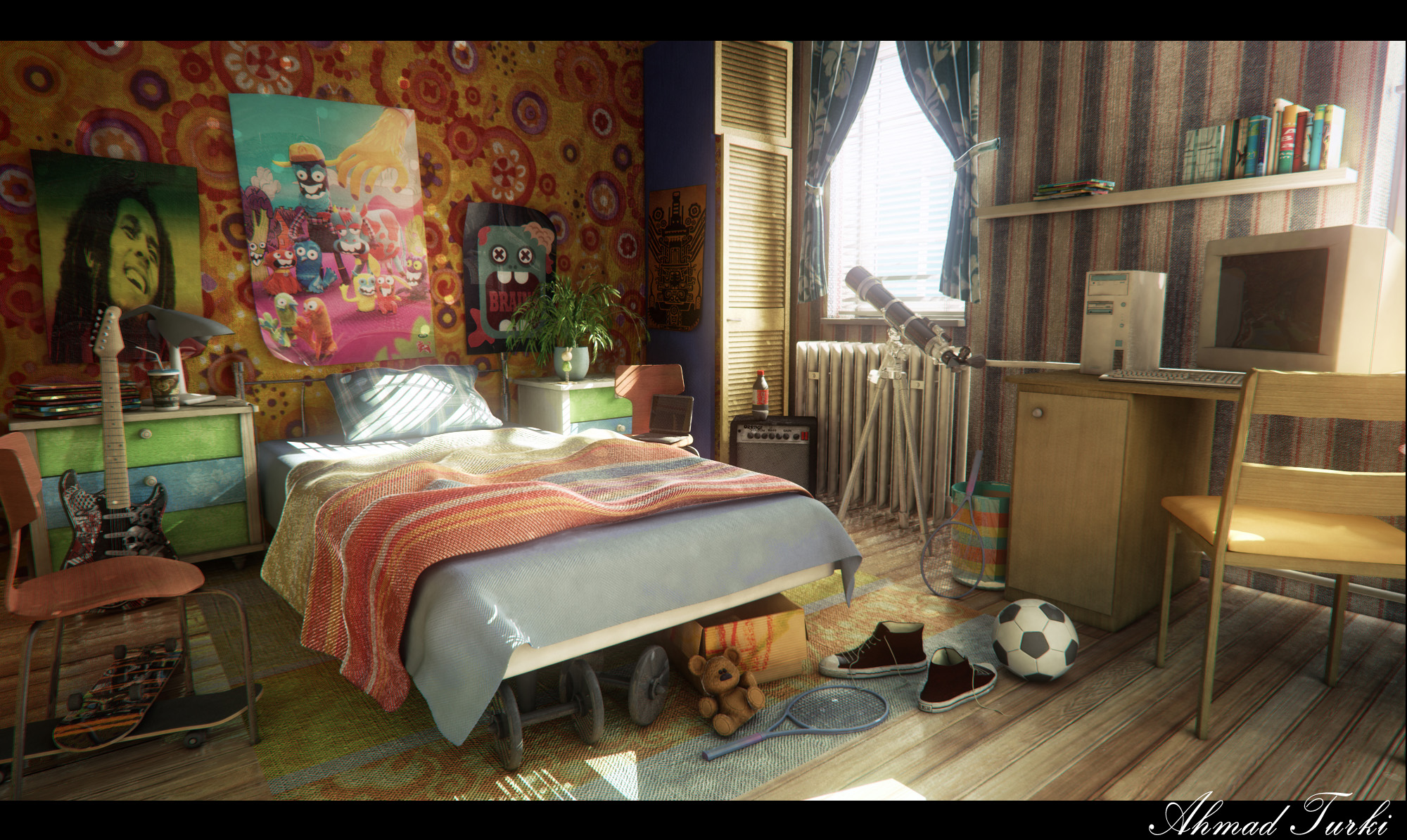 Bed Room by AhmadTurk on DeviantArt
