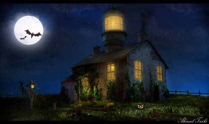 LightHouse Home Halloween Mood :) by AhmadTurk