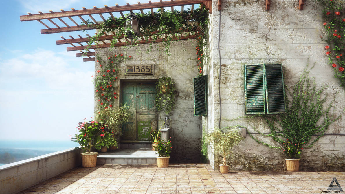Balcony Render by AhmadTurk on DeviantArt