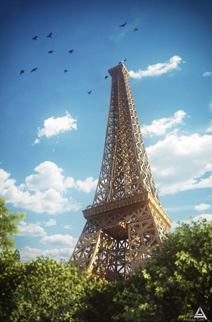Eiffel Tower by AhmadTurk