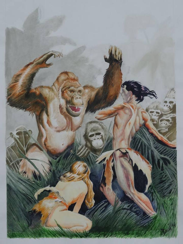 son of tarzan frank frazetta