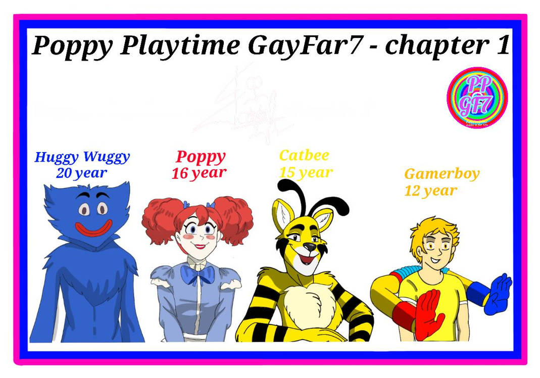 personagens  poppy playtime RPG, capítulo 1 – WebFic